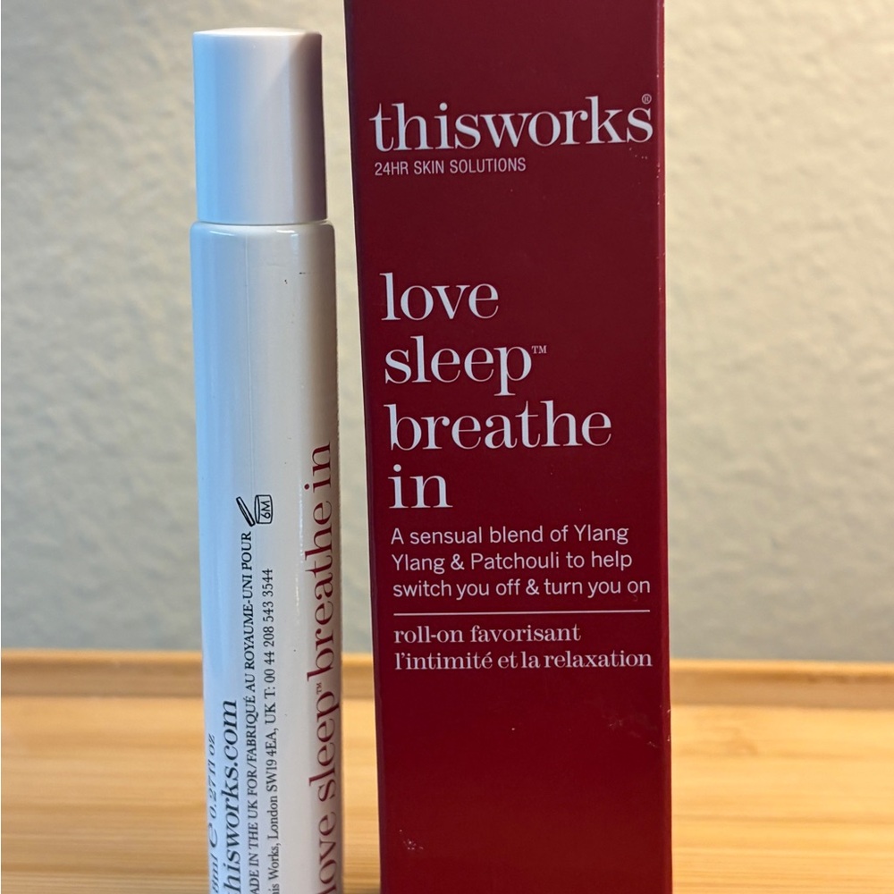 Love Sleep Breathe In Roll-On - Red